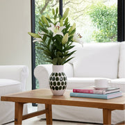 cer-10-h-forest-green-polk-a-dot-flower-vase-wht-11