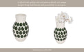cer-10-h-forest-green-polk-a-dot-flower-vase-wht-13