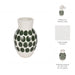 cer-10-h-forest-green-polk-a-dot-flower-vase-wht-8