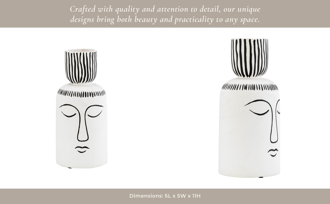 cer-11-h-sleeping-man-flower-vase-wht-blk-15