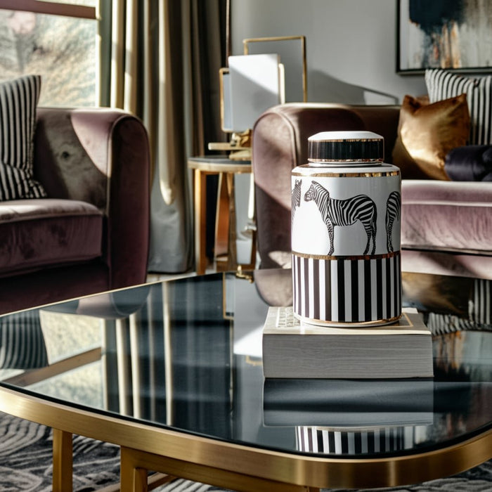 cer-12-h-zebra-jar-w-lid-white-gold-14