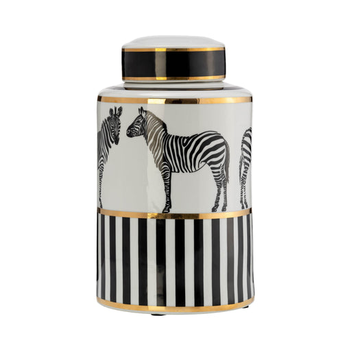 cer-12-h-zebra-jar-w-lid-white-gold-1