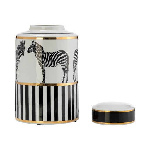 cer-12-h-zebra-jar-w-lid-white-gold-2