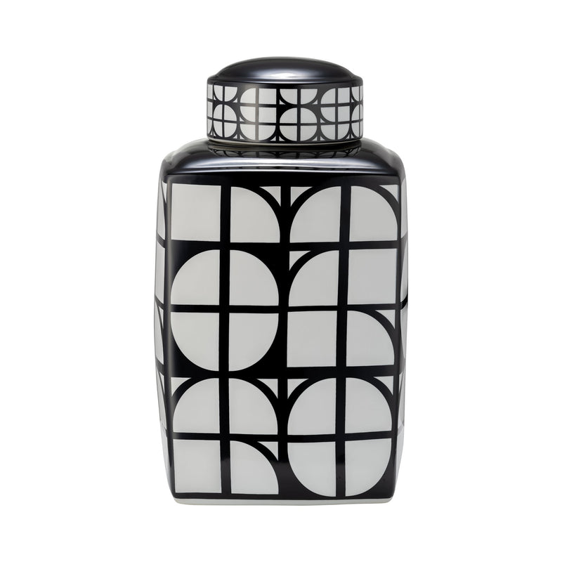 cer-16-h-square-jar-w-lid-black-white-1