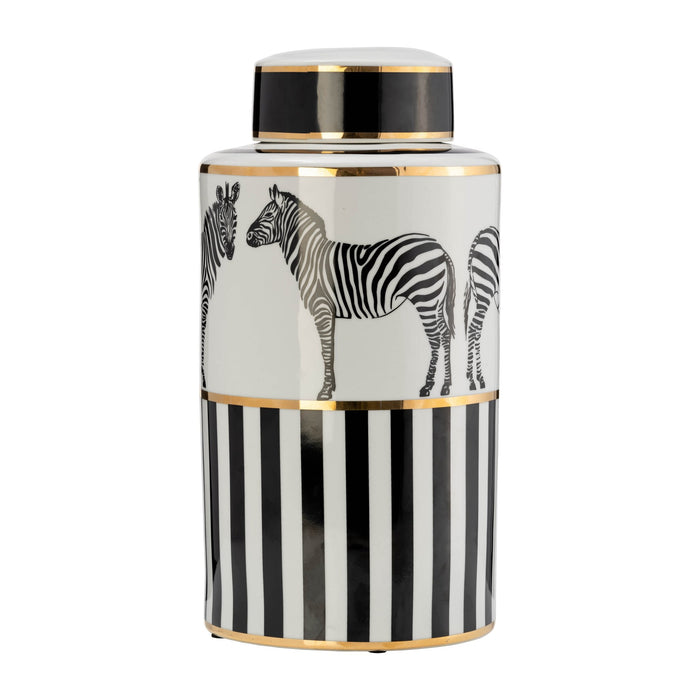 cer-16-h-zebra-jar-w-lid-white-gold-1