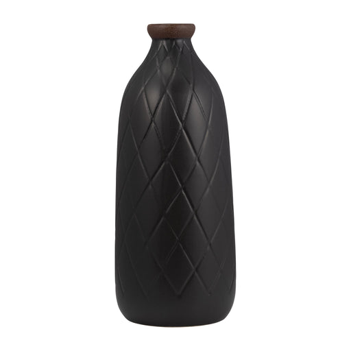 cer-16-plaid-textured-vase-black-1