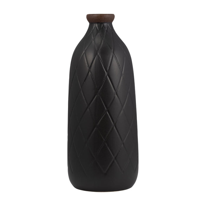 cer-16-plaid-textured-vase-black-1