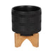 cer-5-tribal-planter-w-stand-black-1