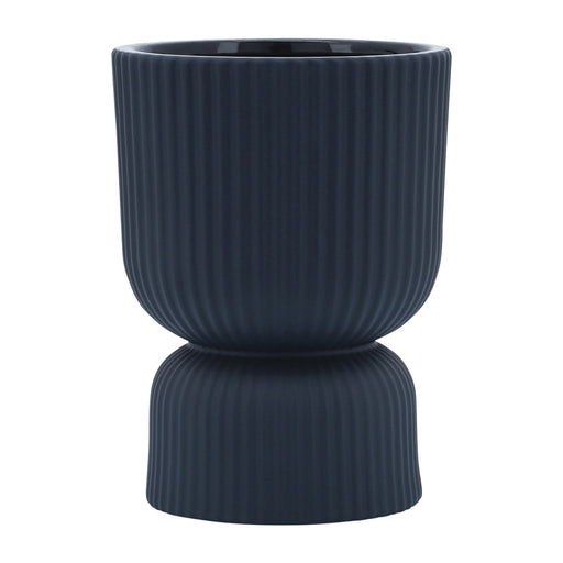 cer-6-h-ribbed-vase-navy-1