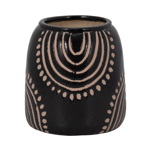 cer-6-tribal-arch-vase-black-tan-1