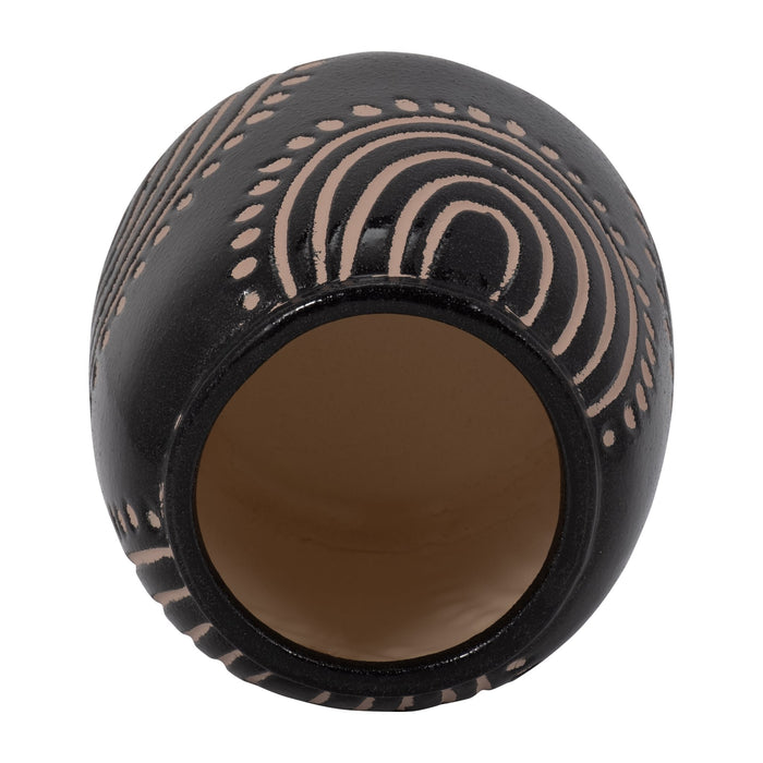 cer-6-tribal-arch-vase-black-tan-5