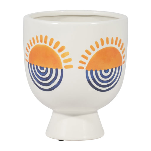 cer-7-h-sunrise-eyes-flower-vase-wht-orange-blue-1