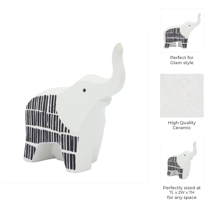 cer-7-l-elephant-trunk-up-black-white-7