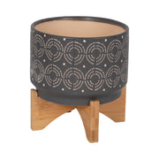 cer-7-swirl-planter-on-stand-gray-3