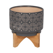 cer-7-swirl-planter-on-stand-gray-4
