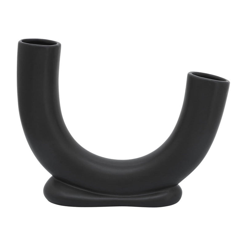 cer-8-h-u-shaped-vase-w-base-black-1