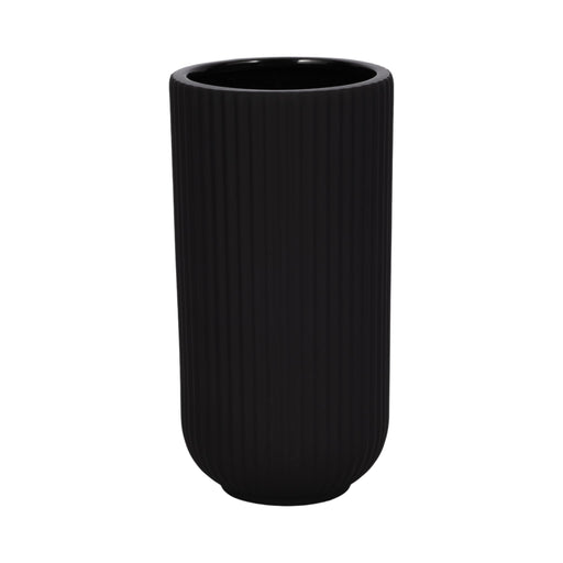 cer-9-h-ridged-vase-black-1