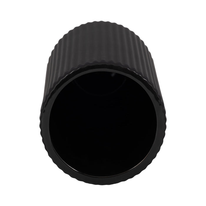 cer-9-h-ridged-vase-black-5