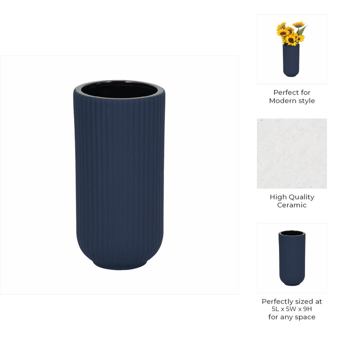 cer-9-h-ridged-vase-navy-8