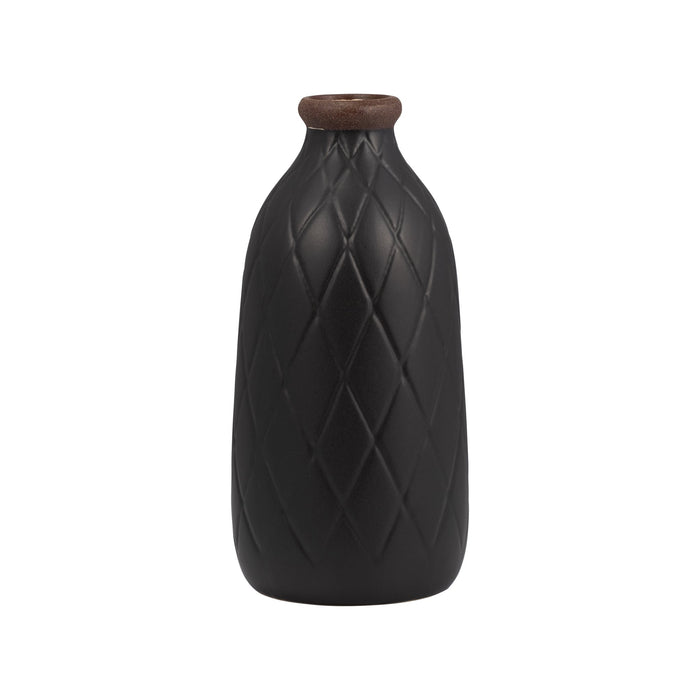cer-9-plaid-textured-vase-black-1