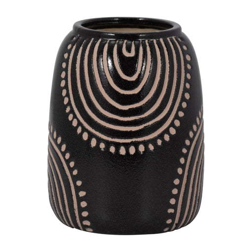 cer-9-tribal-arch-vase-black-tan-1