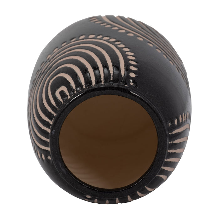 cer-9-tribal-arch-vase-black-tan-5