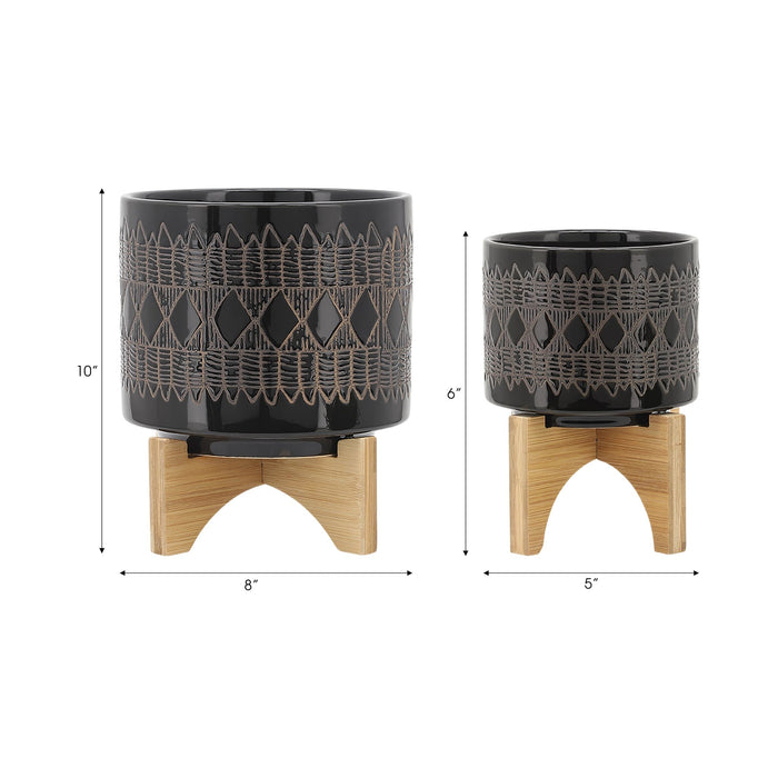 cer-s-2-5-8-aztec-planter-on-wooden-stand-black-8