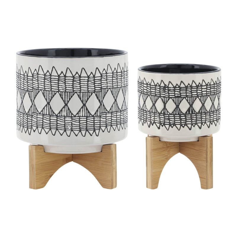 cer-s-2-5-8-aztec-planter-on-wooden-stand-gray-1