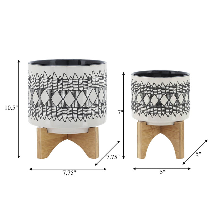 cer-s-2-5-8-aztec-planter-on-wooden-stand-gray-8