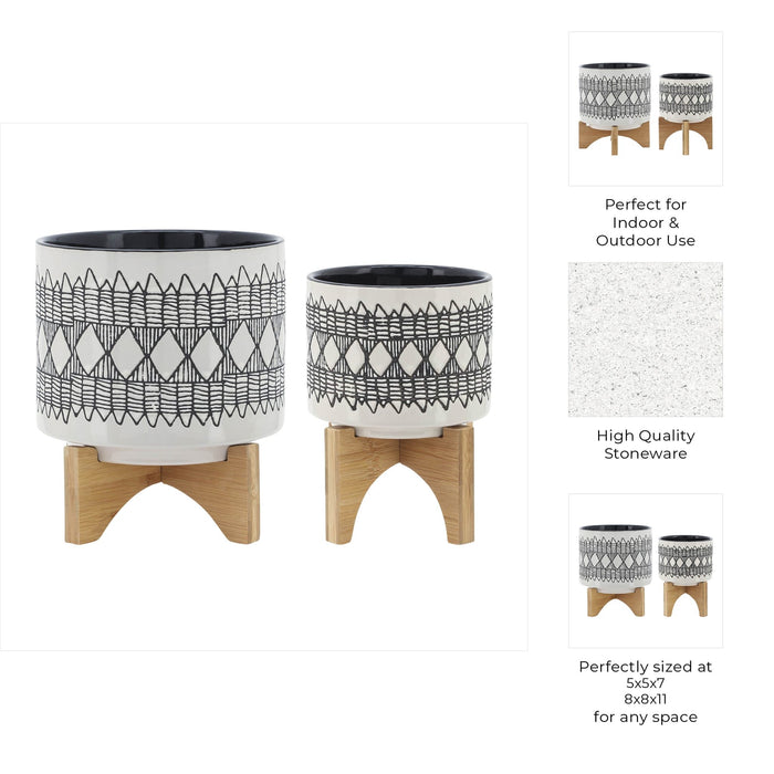 cer-s-2-5-8-aztec-planter-on-wooden-stand-gray-9
