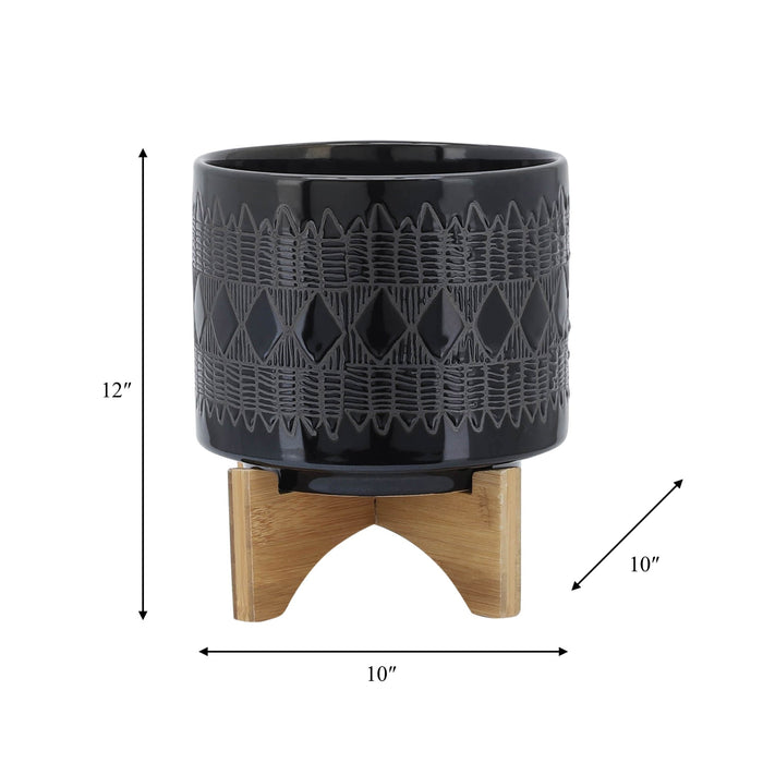 cer-s-2-8-10-aztec-planter-on-wooden-stand-black-8