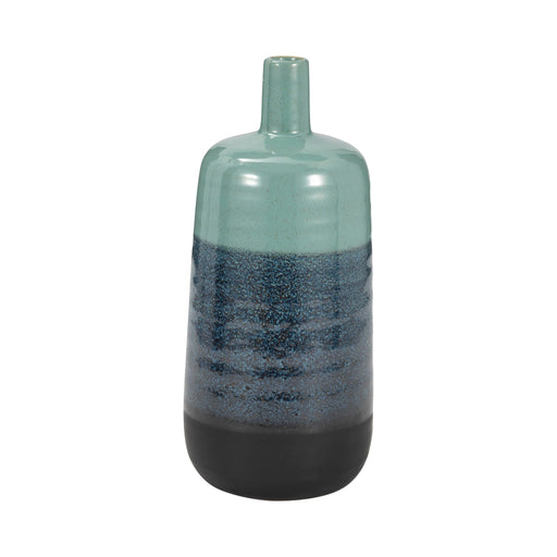 ceramic-13-tri-colored-speckled-vase-aqua-grn-1