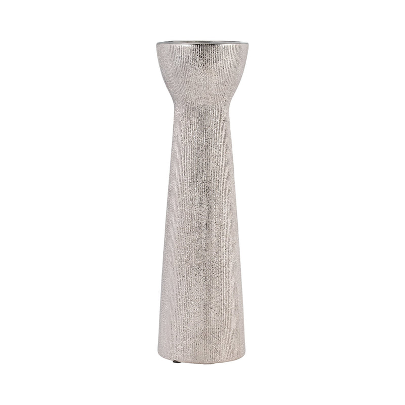 ceramic-14-bead-candle-holder-silver-1