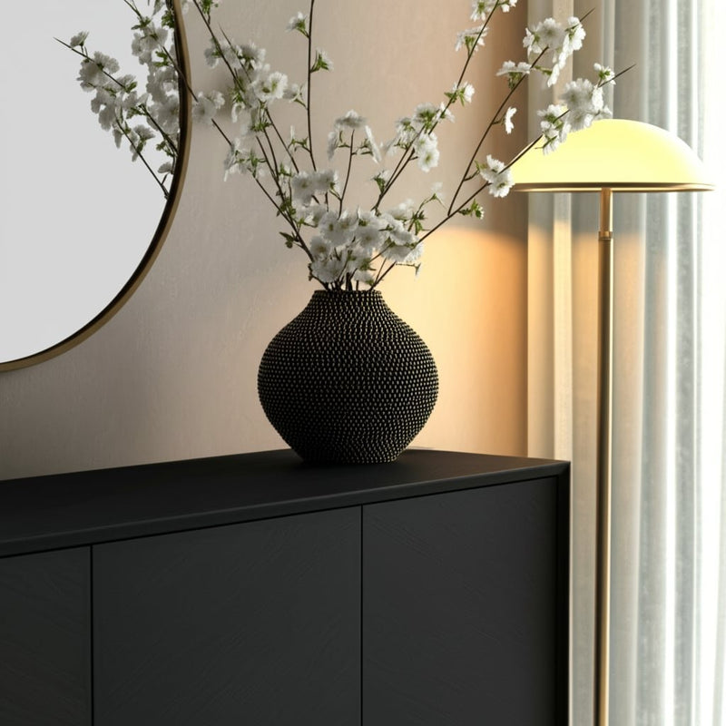 ceramic-16-beaded-vase-black-gold-11