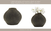 ceramic-16-beaded-vase-black-gold-12