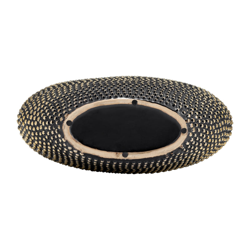 ceramic-16-beaded-vase-black-gold-7