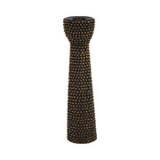 ceramic-16-spike-candle-holder-black-gold-3