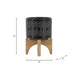 ceramic-5-aztec-planter-on-wooden-stand-black-8