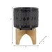 ceramic-5-aztec-planter-on-wooden-stand-black-9