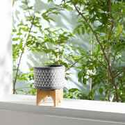 ceramic-5-aztec-planter-on-wooden-stand-gray-13