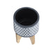ceramic-5-aztec-planter-on-wooden-stand-gray-4