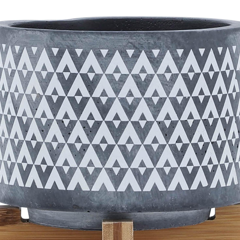 ceramic-5-aztec-planter-on-wooden-stand-gray-6