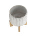 ceramic-5-dotted-planter-w-wood-stand-ivory-4