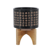 ceramic-5-planter-on-stand-brown-1
