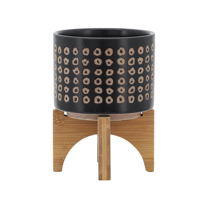 ceramic-5-planter-on-stand-brown-2