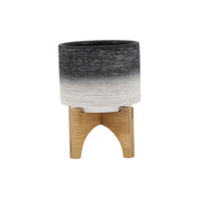 ceramic-5-planter-on-wooden-stand-gray-1