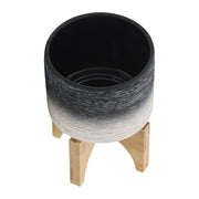 ceramic-5-planter-on-wooden-stand-gray-4