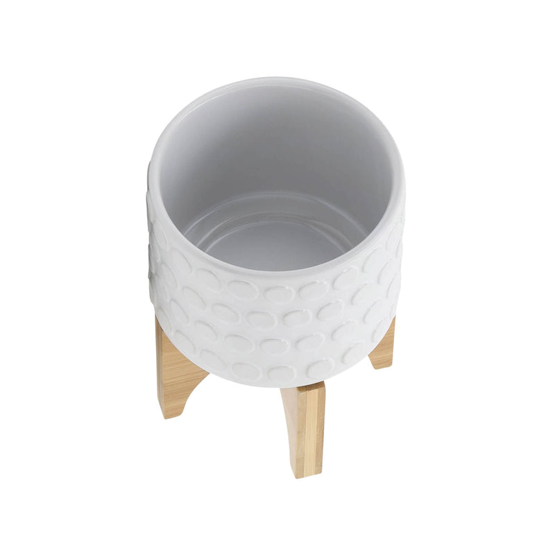 ceramic-5-planter-on-wooden-stand-white-4