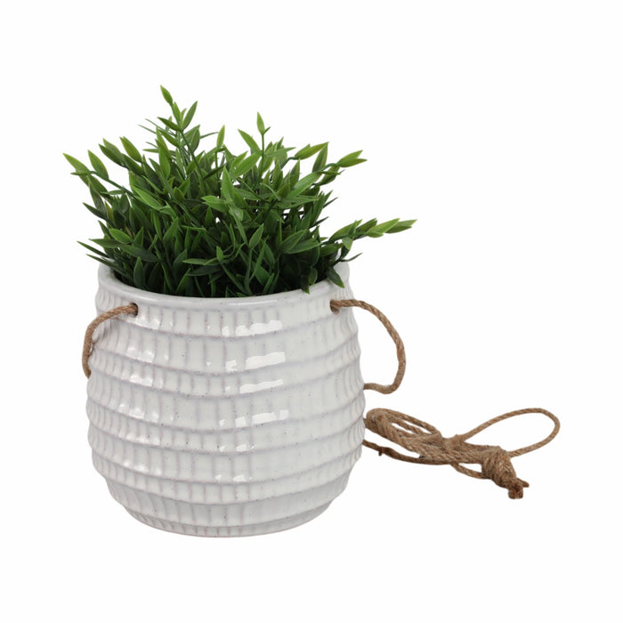 ceramic-6-dimpled-hanging-planter-beige-2
