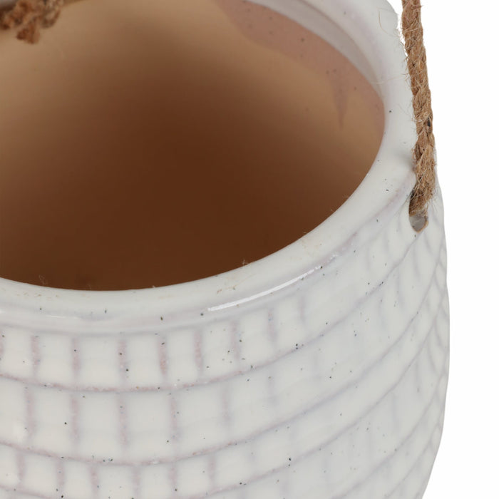 ceramic-6-dimpled-hanging-planter-beige-4